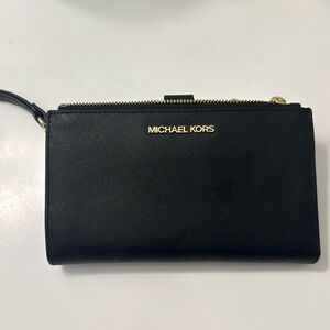 Black Michael Kors wristlet wallet!